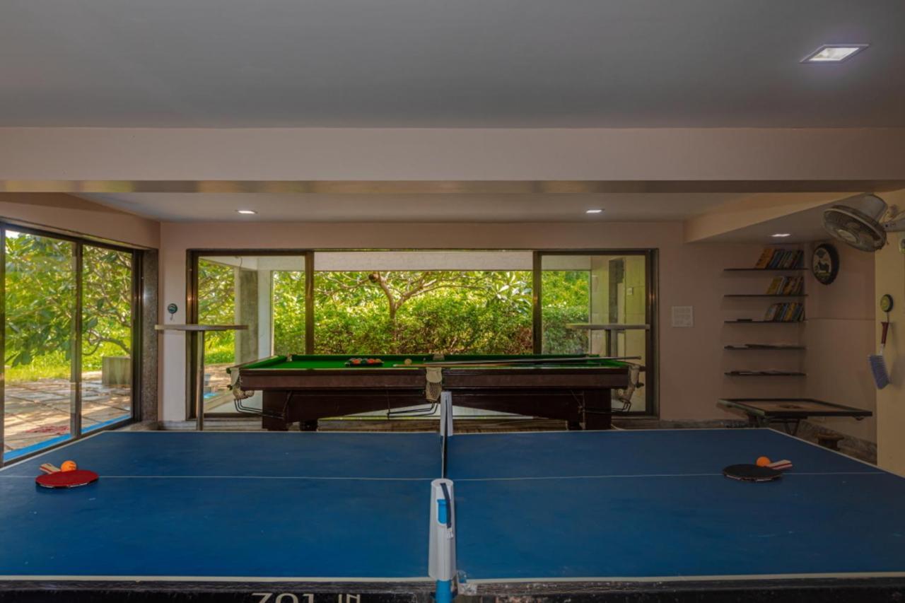 Saffronstays Aura, Alibaug - Luxury Pool Villa With A Game Room And Spacious Lawn 阿里巴格 外观 照片