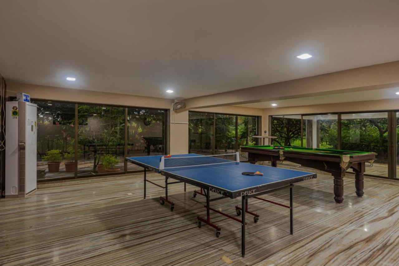 Saffronstays Aura, Alibaug - Luxury Pool Villa With A Game Room And Spacious Lawn 阿里巴格 外观 照片