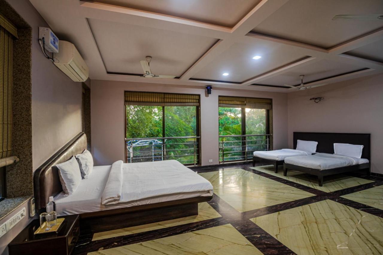 Saffronstays Aura, Alibaug - Luxury Pool Villa With A Game Room And Spacious Lawn 阿里巴格 外观 照片